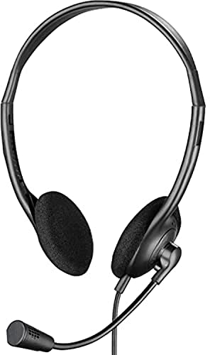 Sandberg - Auriculares de Diadema USB con Puerto USB, 825-29 (USB, Headset Bulk, Headset, Head-Band, Calls & Music, Black, Binaural, 1,8 m)