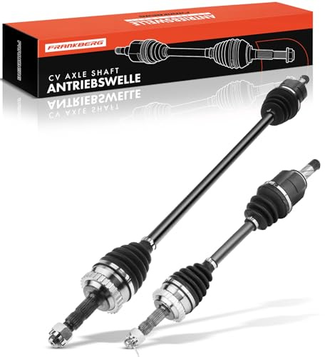 Frankberg 2x Albero di trasmissione con corona dentata ABS per assale