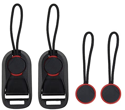 Alppihym Paquet de 2 Bandoulière pour appareil photo à dégagement rapide reflex - Sangle d’épaule professionnelle avec base, adaptateur et clip - Sangle d’appareil photo réglable sans miroir