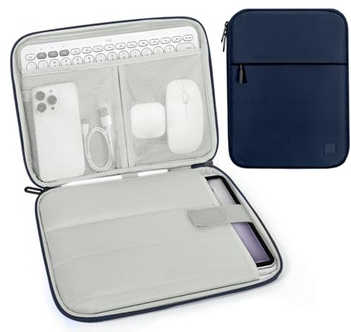 Dadanism 13 Pollici Tablet Custodia Borsa Portatile per iPad Pro 13 M5/M4, iPad Air 13 M4/M3, iPad Pro 12,9, MacBook Neo/Air M5 M4 13, Galaxy Tab S10 FE Plus 13,1/Tab S10+ Plus 12,4, Indaco