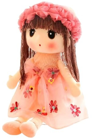 Plüschpuppen - Stoffpuppe - Weiches Handgemachtes Mädchen Figur Schlafbegleiter Für Kleinkind Junge Sofa Deko Home Geburtstag Weihnachten - Kinderzimmer Zuhause Weihnachten Geburtstag Geschenk