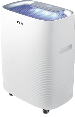IDEAL (2in1) Luftreiniger und Luftbefeuchter AP35H mit HEPA Filter und Geruchsfilter für saubere und optimal befeuchtete Raumluft bis 45m² gegen Feinstaub, Pollen, Allergene, Bakterien - für zuhause