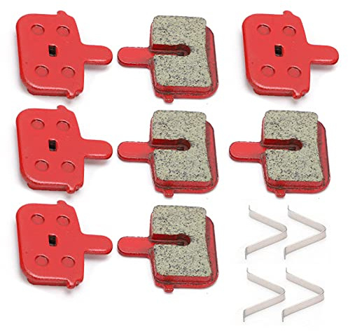 VGEBY 4 Pairs Brake Pads Resin Semi?Metal Braking Replacement for Electric Vehicle Mountain