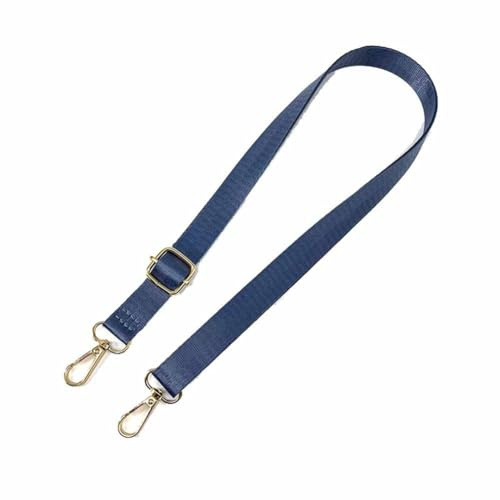 SHTGOI Väska axelrem justerbar väskrem (70–138 cm) ersättning axelrem 2 cm bred nylon väskremmar portmonnä remmar tillbehör för handväska bärväska axelväskor blå