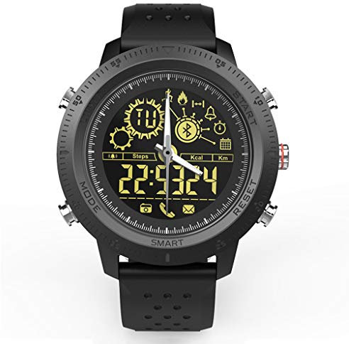 FUN+Smartwatch Pulsera De Fitness Reloj Inteligente Rastreador De Actividad A Prueba De Agua, Llamada SMS Recordatorio Pulsera De Podómetro De Calorías, para Niños Hombres Mujeres Adroid iOS