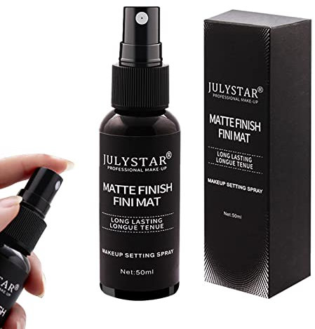 Spray Fixateur De Maquillage Mat Spray De Finition Maquillage Makeup Spray Fixateur Longue Durée Pour Peaux Grasses