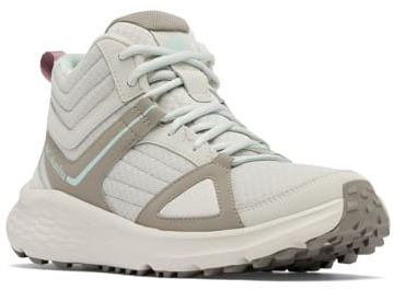 Columbia Womens Novo Trail Mid, Cloud Grey/Cool Green, 9