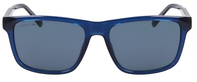 Lacoste L6025S 410 TRANSPARENT BLUE 56/17/145 Herren Sonnenbrillen