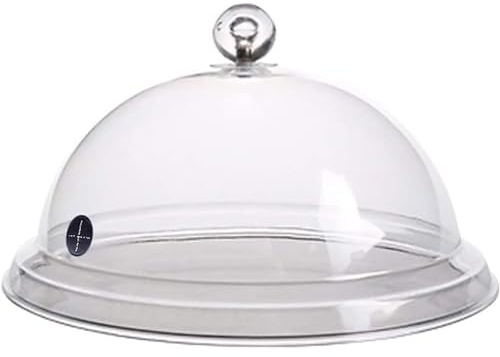 Cubierta de cúpula para pistola ahumadora para ahumar alimentos, tapa de campana ahumadora de 31,5 cm para cócteles, bebidas, sous vide, filetes, barbacoa, salmón, mejora el sabor y la presentación