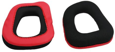 HIOPOIUYT Cuscinetti di ricambio in spugna per cuffie da gioco G35 G430 G432 G332 (1 paio)