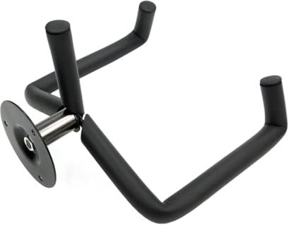 ifundom 1stück Gitarren-wandhalterung Mit Schrägem Wandmontage-haken Schwarzes Metall-display Für Gitarren Installieren Für Musiker Und Sammler