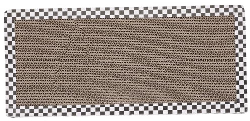WEKADRIN Tablero Rascador para Gatos Juguete Interactivo de Cartón Corrugado para Mantener al Gato Activo y Relajado en Interiores