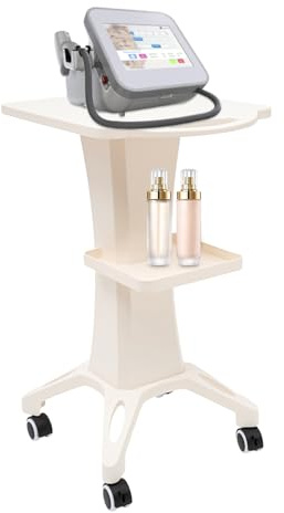 Beauty Salon Trolley per cosmetici, piccolo carrello da lavoro con freno, per strumento di bellezza
