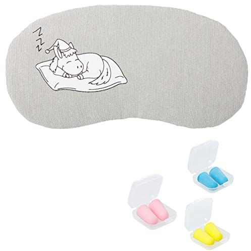 Horse Plush Sleep Eye Masks Animal Mask Detachable Reusable Ice Pack Hot Cold Gel Compress for Tired Puffy Eyes Travel Sleeping Men Women Children Gel Eye Mask Jelly Mask Cooling Eye Mask