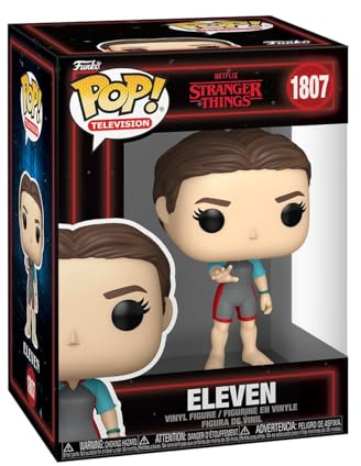 Funko Pop! TV: Stranger Things - Eleven - Samlarobjektsvinylfigur - Presentidé - Officiella varor - Leksaker för barn och vuxna - TV-fans - modellfigur för samlare och display