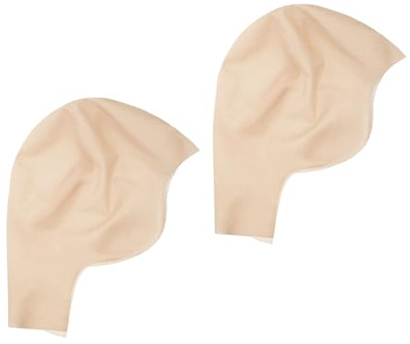 XNIVUIS 2 st Bald Cap Latex Huvud för vuxna latex hårmakeup latex Bald Cap, tillbehör (en storlek)