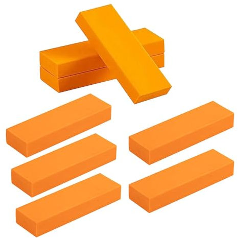 8Piece Stainless Steel Scratch Eraser, Multipurpose Limescale Rust Glass Cleaning Eraser, Sink Stain Scratch Remover, Reuse Eraser Remover Deep Clean Dirt & Water Stains, Cleaning Tool