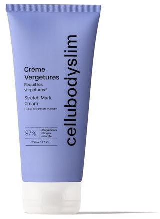 Crème Vergetures Grossesse & Cicatrices | Formule Naturelle aux Huiles de Noisette & Tournesol | Soin Intensif Réparateur et Hydratant | Convient aux Femmes Enceintes & Allaitantes | 200 ml