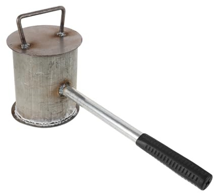 SHOWERORO Portable Fire Safety Extinguishing Pot for Bbq and Camping Durable Steel Carbon Extinguishing Device with High Efficiency and Reliable Performance for Outdoor Use