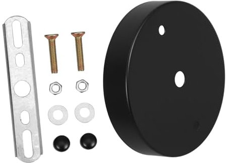 NUOBESTY Kit De Dosel Para Luminarias Base De Techo Empotrada Luces Negras Compatible Con Varios Estilos