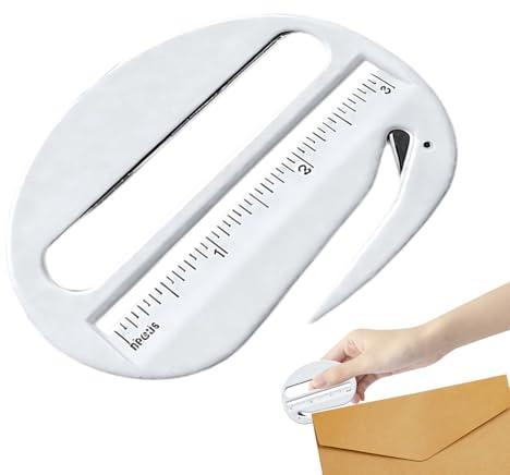 Apri Buste,Aprilettere Portatile Per Buste E Lettere - Taglierino Con Lente D'ingrandimento E | per Casa, per Viaggio, per Dormitorio, per Business, per Lavoro, per Studio, per Scuola