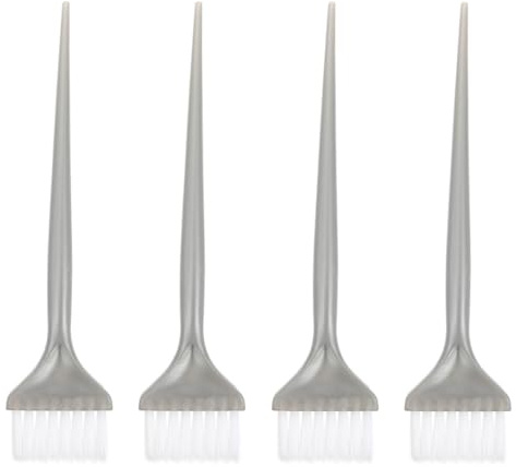 FOYTOKI Set 4 Pezzi Pennello Applicatore per Tintura Chioma, Spazzola per Tintura da Parrucchiere Pettine per Distribuzione Uniforme, Strumento per Parrucchieri e Uso Domestico