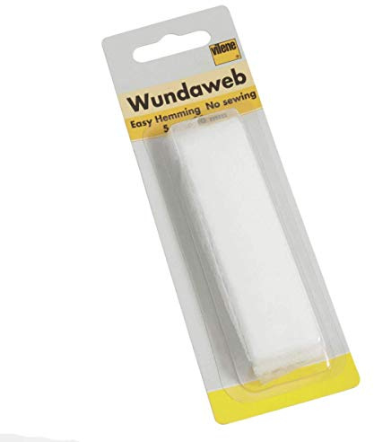 Vlieseline Wundaweb Wonderweb Easy Hemming Hem Tape Iron On Fusible Fabric No Sewing (20mm x 5m)