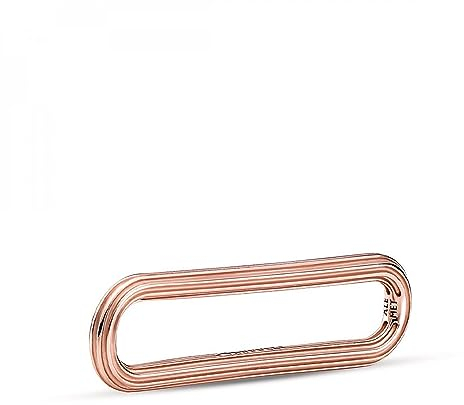 Pandora, Women’s Rose Gold Not a gem Me Charm, Rose Gold, 7,8mm - 789656C00