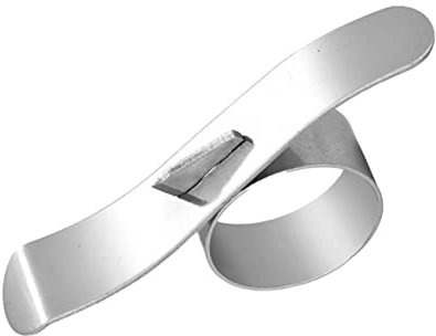 Zerodeko Sbucciatore di Arance Rotondo in Acciaio Strumento in Metallo Sicuro E Sano Facile da Usare per La Cucina