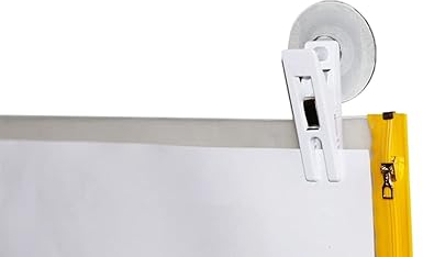 Planschutztaschen + 2 x Klammer mit Saugnapf in Größe 900x1250 mm 5er Pack DIN A0