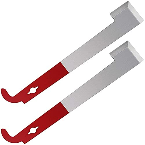 2 Stück Bienenstock Schaber Edelstahl Schaber Bienenzucht Hive Tool Bienenstock Werkzeug Abstreicher Beekeeping Hive tool Edelstahl Schaber Hohe Qualität Bienenzucht Ausrüstung Werkzeug für Imker