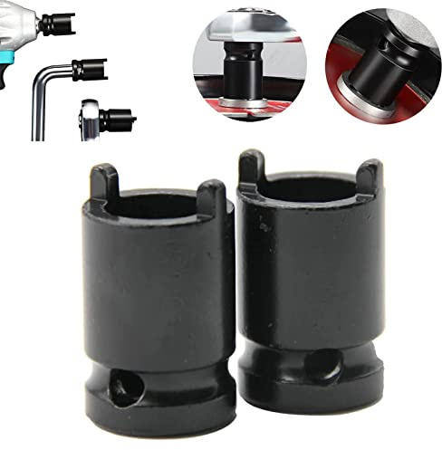 FETNHU 2Pcs Angle Grinder Socket Wrench, Universal Manual Electric Wrench Sleeve, Ratchet Wrenches Compatible, Strong Clamping Force