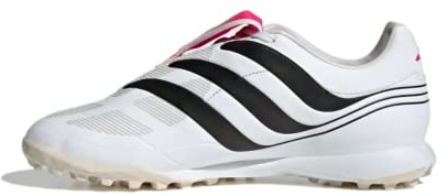 adidas Predator Precision.3 Adult Turf Shoes, Rubber Lug Outsole Made for Artificial Playing Surfaces, Unisex Sizing (Cloud White/Core Black/Team Shock Pink 2, US Footwear Size System, Adult, Men, Numeric, Medium, 6.5)