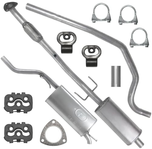 Polmo Schalldämpferset Auspuffanlage Auspuff für Opel Corsa 4 IV D 2006-2014 1.0