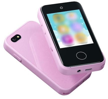 Teléfono móvil de juguete electrónico para niños, cámara de 2.8 pulgadas, modelo diario, grabación IPS tipo C L1N9 HD, grabación de fotos a carga L