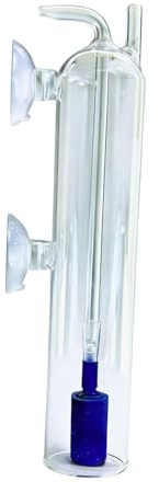 B Baosity Difusor de CO2 de Alto Rendimiento para Acuario, de Cristal Transparente.