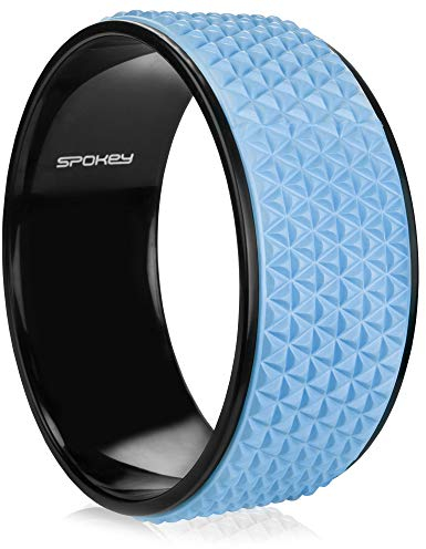 SPOKEY LEDA Yogarad mit Massage-Oberfläche, Ø 33 cm, 13 cm breit | Yoga-Ring für Einsteiger und Fortgeschrittene | Ideal für Stabilisierung und Dehnungsübungen während der Yogapraxis