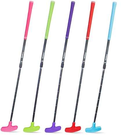 KOFULL 5 Pack Golf Putter Putter Golf für Männer und Frauen, verstellbare Länge, Golfschläger-Set für Junior und Erwachsene