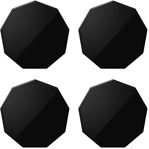 4 Pack Adhesive Magnet Replacement for Garmin Dash Cam Mount– Extra Sticky Windshield Pads, Compatible with Garmin Dashcam 45/46/47/55/56/57/65W/66W/67W/Tandem/Speak Plus