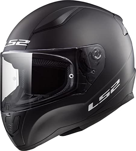 LS2, Casco Moto Integral para Niños Rapid Mini Matt Black, S