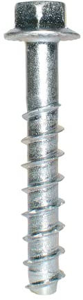 Simpson Strong Tie THDB25178HC20 1/4 Inch x 1-7/8 Inch, Hex Washer Head, Zinc Plated Titen HD Heavy-Duty Screw Anchor for Concrete, Easy Installation (Pack of 20)