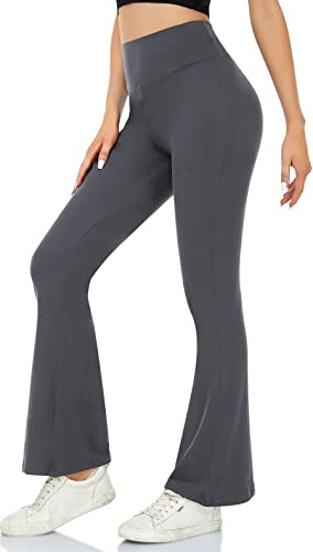Pantalon de Yoga pour Femme - Pantalon évasé - Pantalon de Sport Bootcut - Pantalon de Jogging - Pantalon de Fitness - Pantalon de Jazz