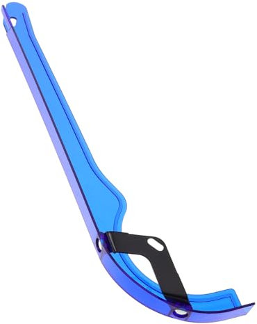 Mipcase Bike Chain Guard Cover: Plastic Oilproof Bicycle Chain Protector for 20 Inch Bicycle with 32 Teeth, Lightweight and Easy Installation (Blue)