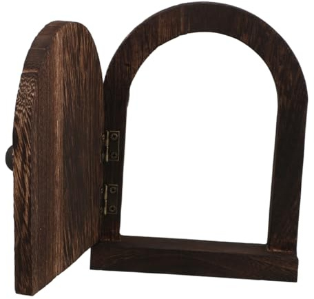 Luxshiny Light Switch Cover Vintage Outlet Plate Solid Wood Socket Cover Plate Electrical Outlet Protection Home Decor Easy Install
