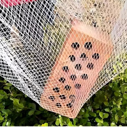 Red de protección antigranizo y aves de 5 mm, malla de jardín para verduras, 3 m x 5 m, cubierta duradera para plantas para un blindaje eficaz de cultivos