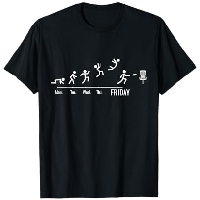 Disc-Golf-Joueur Disc-Golfing Game Weekend Disc-Golf T-Shirt