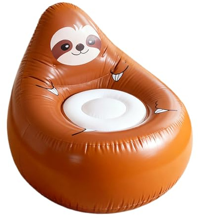 Inflatable Chair - Folding Chair in Animal Shape, Outdoor Sofa, Outdoor, Camping, Beach, Travel, Indoor, Backyard, Balcony, Garden,