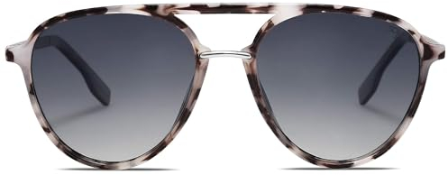 SOJOS Sonnenbrille Damen Herren Polarisiert Retro,Oval Runde Mode Sonnenbrillen SJ2078