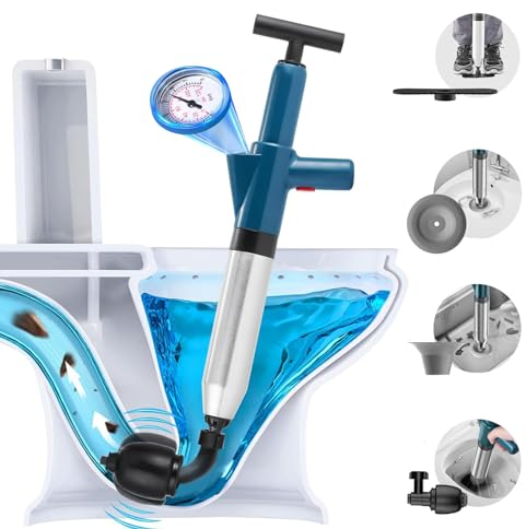 NiC IS COCNG toilet plunger toilet plunger toilet plunger toilet clog removal high pressure toilet plunger for toilet/bathtub/sink