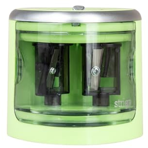 Sacapuntas eléctrico STRIGO verde claro